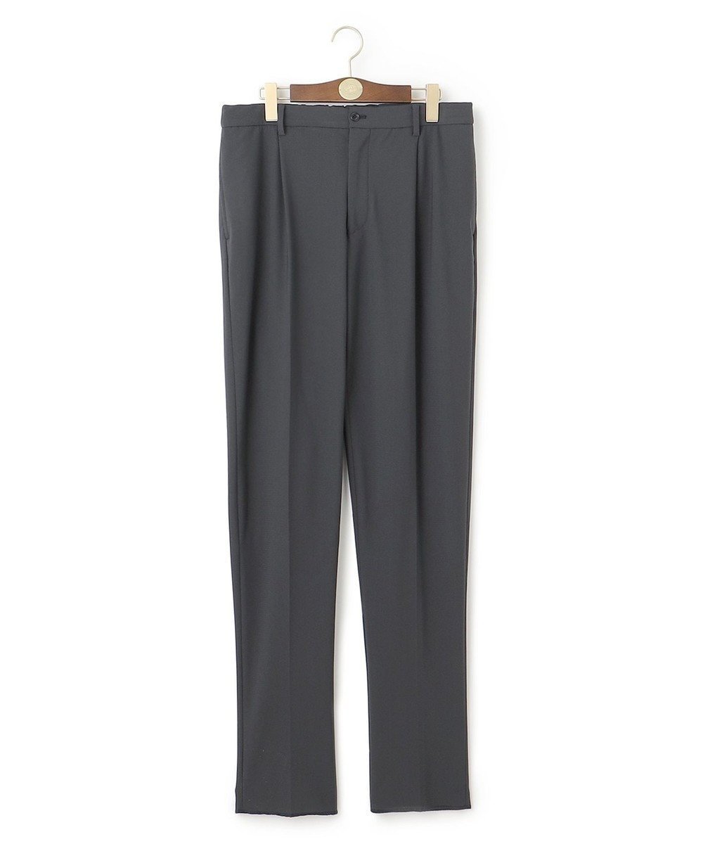 【ジェイ プレス/J.PRESS / MEN】のメカニカルストレッチトリコットメッシュ スローンイージーワンタック スラックス インテリア・キッズ・メンズ・レディースファッション・服の通販 founy(ファニー) 　ファッション　Fashion　メンズファッション　Fashion for Men　ボトムス　Bottoms　春　Spring　シャーリング　Shirring, Ruched　ジャケット　Jacket, Outerwear　ストレッチ　Stretch, Stretchy Fabric　スラックス　Slacks, Dress Pants　スリム　Slim, Slim Fit　ドレス　Dress, One-Piece　定番　Standard, Basic Item　メッシュ　Mesh, Net Fabric　S/S・春夏　SS, Spring/Summer, Warm Season　夏　Summer　グレー系|ID: prp329100004660508 ipo3291000000034220608