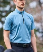 【ゼロハリバートン/ZERO HALLIBURTON / MEN】の【吸水速乾・UVケア】 着心地ジッパーモックネックTシャツ ZHG-M5S7b 82953 人気、トレンドファッション・服の通販 founy(ファニー) ファッション Fashion メンズファッション Fashion for Men トップス・カットソー Cut & Sew Tops メンズシャツ Shirts アウトドア Outdoor Clothing エレガント 上品 Elegant 春 Spring カットソー Cut and Sewn Top コーティング Coating, Coated Finish 吸水 Absorbent, Quick-Dry ジップ Zip, Zipper スタイリッシュ Stylish, Fashionable スポーツ Sports, Activewear 人気 Popular, Best Seller パフォーマンス Performance, Active Function ランニング Running, Running Wear, Activewear, Jogging S/S・春夏 SS, Spring/Summer, Warm Season 再入荷 Restock / Back in Stock 夏 Summer ゴルフ Golf thumbnail ライトブルー|ID: prp329100004660512 ipo3291000000033726788
