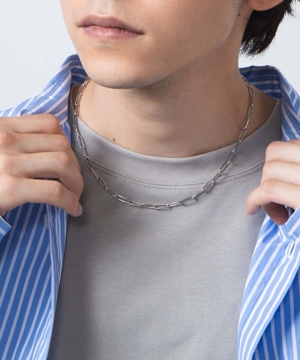 【ウィゴー/WEGO / MEN】のステンレスチェーンネックレス50cm インテリア・キッズ・メンズ・レディースファッション・服の通販 founy(ファニー) 　ファッション　Fashion　メンズファッション　Fashion for Men　アクセサリー　Fashion Accessories　ジュエリー　Jewelry　ネックレス　Necklaces & Pendants　おすすめ　Recommended / Our Picks　アクセサリー　Fashion Accessories　シンプル　Simple, Minimal　チェーン　Chain, Chain Strap　ネックレス　Necklace, Pendant Necklace　プチプライス・低価格　Affordable / Budget Price　柄11|ID: prp329100004660514 ipo3291000000033726815