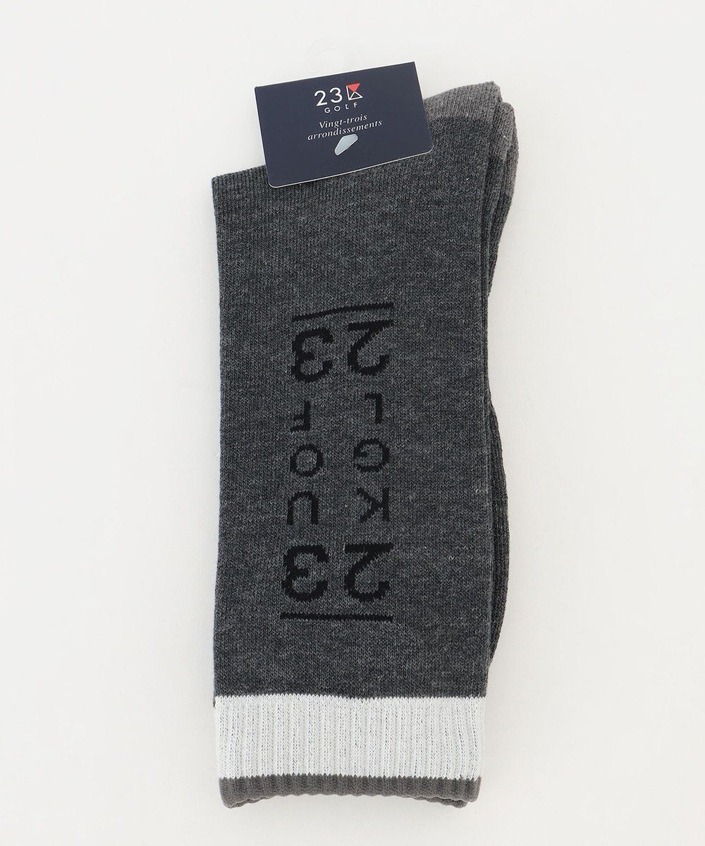 【23区 ゴルフ/23区GOLF / MEN】の【MEN】ベーシック 18センチ丈 ソックス インテリア・キッズ・メンズ・レディースファッション・服の通販 founy(ファニー) 　ファッション　Fashion　メンズファッション　Fashion for Men　シューズ・靴　Shoes　おすすめ　Recommended / Our Picks　ギフト プレゼント　Gift / Present　スポーティ　Sporty, Casual Athletic　ソックス　Socks, Hosiery　ベーシック　Basic, Essential　ビジネス 仕事 通勤　Business / Work / Commuting　抗菌　Antibacterial, Bacteria-Resistant　グレー系|ID: prp329100004660523 ipo3291000000033726896