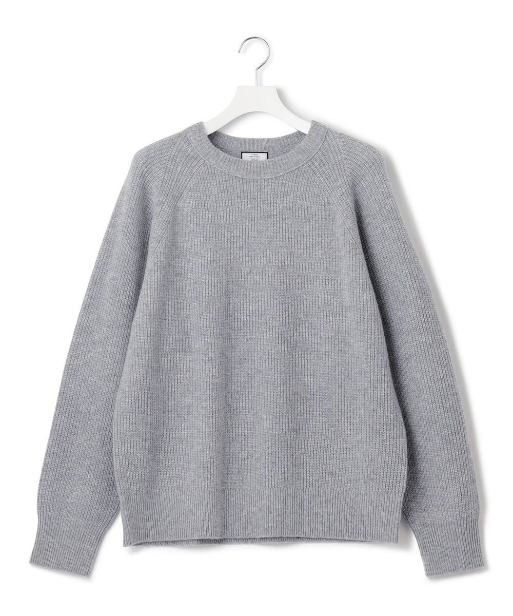 【ジェイプレスヨークストリート/J.PRESS YORK STREET】の【UNISEX】ウールカシミヤ クルーネックニット 人気、トレンドファッション・服の通販 founy(ファニー) 　ファッション　Fashion　レディースファッション　Fashion for Women　トップス・カットソー　Cut & Sew Tops　ニット　Knit Tops & Sweaters　畦　Ribbed Knit　シンプル　Simple, Minimal　セーター　Sweater, Knitwear　ボトム　Bottoms, Lower Wear　ユニセックス　Unisex, Genderless　A/W・秋冬　Autumn/Winter　 other-1|ID: prp329100004660537 ipo3291000000033726980