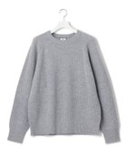 【ジェイプレスヨークストリート/J.PRESS YORK STREET】の【UNISEX】ウールカシミヤ クルーネックニット ライトグレー系|ID: prp329100004660537 ipo3291000000033726981