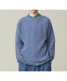 【ジェイプレスヨークストリート/J.PRESS YORK STREET】の【UNISEX】ウールカシミヤ クルーネックニット ダルブルー系|ID: prp329100004660537 ipo3291000000033726984