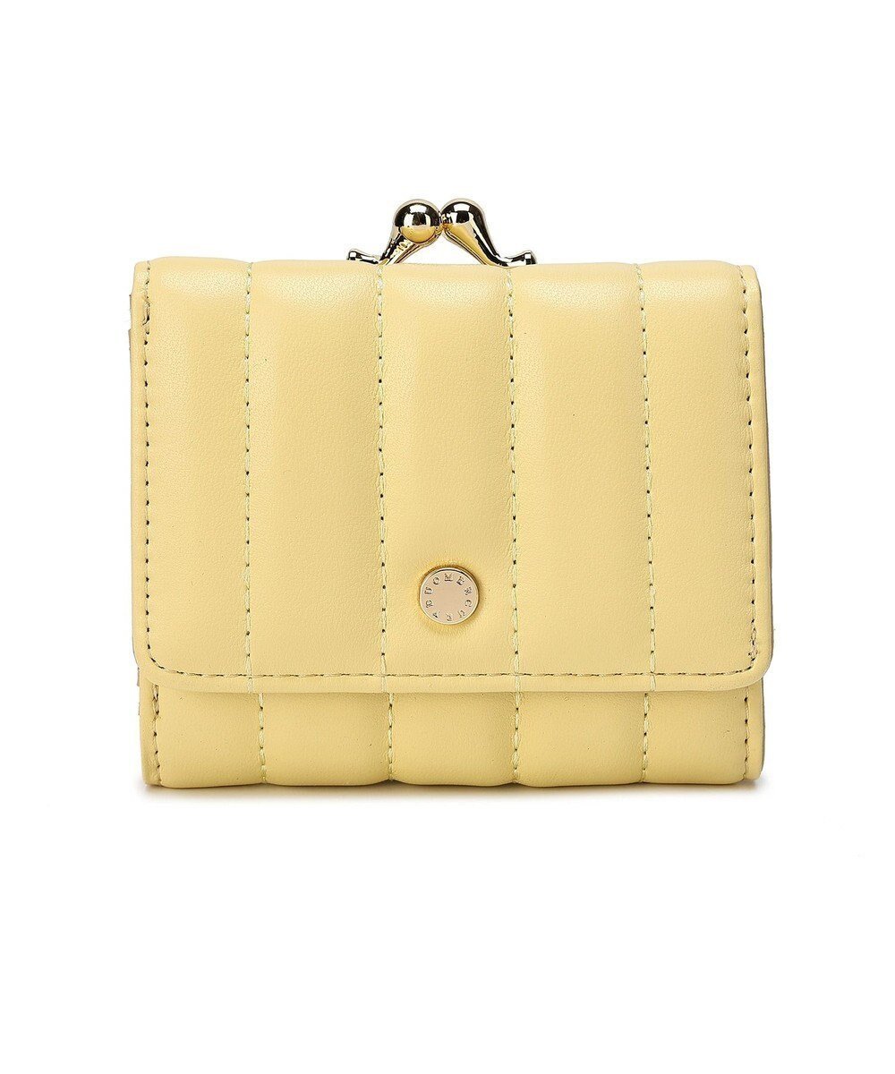 【スタイルコード/STYLE CODE】の【MERCURYDUO/マーキュリーデュオ】スタッズキルティング 口金ミニ財布 インテリア・キッズ・メンズ・レディースファッション・服の通販 founy(ファニー) ファッション Fashion レディースファッション Fashion for Women ミニ財布・二つ折り財布 Wallets & Card Cases キルティング Quilted, Quilting シンプル Simple, Minimal スタッズ Studs, Metal Accents 財布 Wallet, Purse ポケット Pocket, Pocket Detail 再入荷 Restock / Back in Stock エレガント 上品 Elegant ギフト プレゼント Gift / Present イエロー|ID: prp329100004660562 ipo3291000000034177996