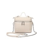 【スタイルコード/STYLE CODE】の【MERCURYDUO/マーキュリーデュオ】ストライプキルティング バニティミニショルダーバッグ アイボリー|ID: prp329100004660563 ipo3291000000034178015