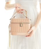 【スタイルコード/STYLE CODE】の【MERCURYDUO/マーキュリーデュオ】ストライプキルティング バニティミニショルダーバッグ ピンク|ID: prp329100004660563 ipo3291000000034178016