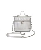 【スタイルコード/STYLE CODE】の【MERCURYDUO/マーキュリーデュオ】ストライプキルティング バニティミニショルダーバッグ シルバー|ID: prp329100004660563 ipo3291000000034178019