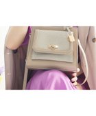 【スタイルコード/STYLE CODE】の【MERCURYDUO/マーキュリーデュオ】メタリッククラック調型押し フラップハンドバッグ グレージュ|ID: prp329100004660564 ipo3291000000034178022