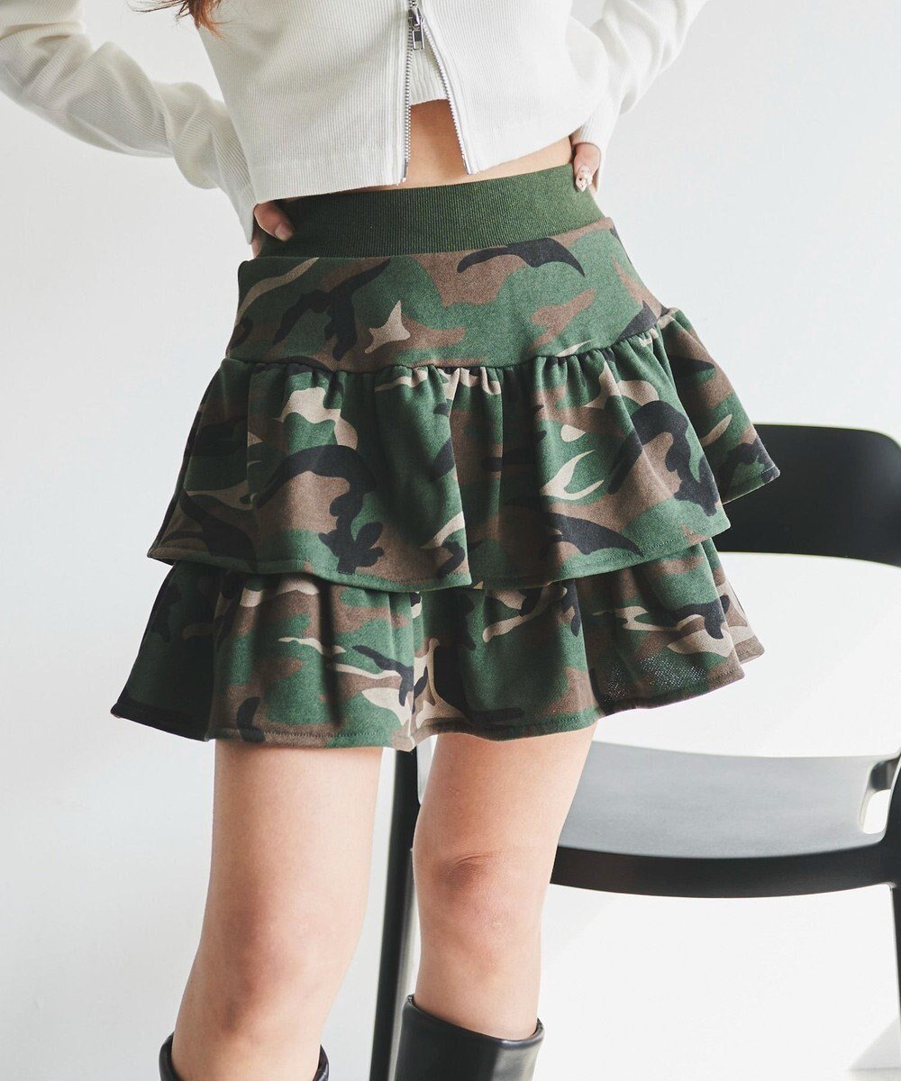 【ウィゴー/WEGO】のスウェットフリルスカパン インテリア・キッズ・メンズ・レディースファッション・服の通販 founy(ファニー) 　ファッション　Fashion　レディースファッション　Fashion for Women　スカート　Skirts　春　Spring　秋　Autumn　ガーリー　Girly, Feminine Style　ショート　Short, Short Length　スウェット / スエット　Sweatshirt, Sweatwear　スマホ　Smartphone, Mobile Device　セットアップ　Set-Up, Coordinated Outfit　バランス　Balance, Style Balance　フリル　Frill, Ruffle　冬　Winter / This Winter　S/S・春夏　SS, Spring/Summer, Warm Season　おすすめ　Recommended / Our Picks　夏　Summer　柄1|ID: prp329100004660568 ipo3291000000033727140