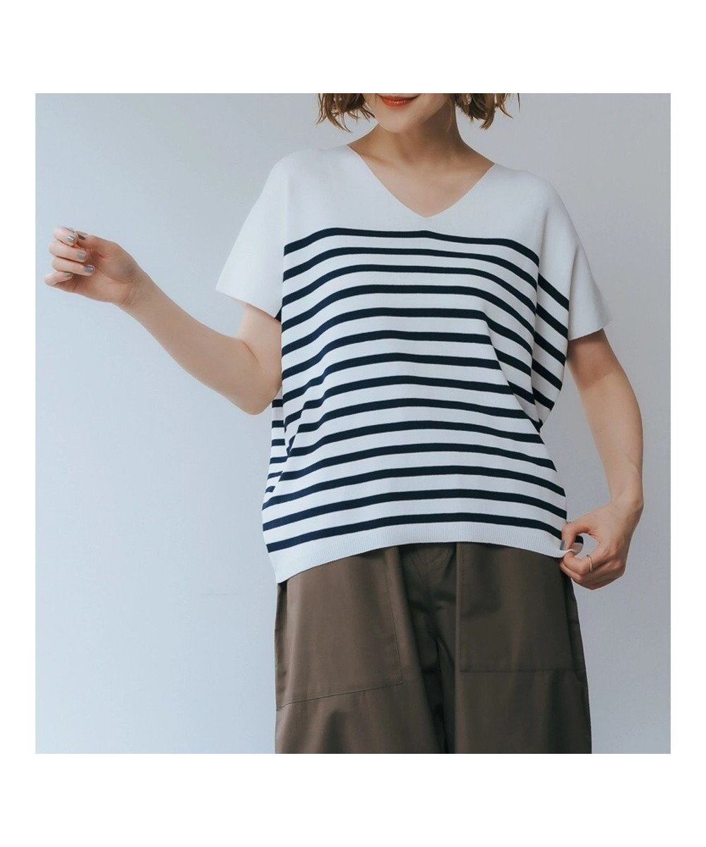 【イェッカ ヴェッカ/YECCA VECCA】のVネックドルマンニット 人気、トレンドファッション・服の通販 founy(ファニー) 　ファッション　Fashion　レディースファッション　Fashion for Women　トップス・カットソー　Cut & Sew Tops　ニット　Knit Tops & Sweaters　Vネックトップス　V-Neck Tops / V-Cut Neckline Shirts　カットソー　Cut and Sewn Top　ショルダー　Shoulder, Shoulder Strap　ストレッチ　Stretch, Stretchy Fabric　セーター　Sweater, Knitwear　ドロップ　Drop Shoulder, Dropped Style　ポケット　Pocket, Pocket Detail　リブニット　Rib Knit, Ribbed Knit　夏　Summer　春　Spring　S/S・春夏　SS, Spring/Summer, Warm Season　 other-1|ID: prp329100004660583 ipo3291000000033727186