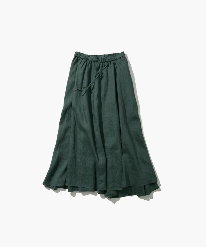 【エイトン/ATON】のNATURAL DYED LINEN LAWN ギャザースカート インテリア・キッズ・メンズ・レディースファッション・服の通販 founy(ファニー) https://founy.com/ ファッション Fashion レディースファッション Fashion for Women スカート Skirts 春 Spring ギャザー Gathered, Ruffled サテン Satin, Glossy Fabric ドレス Dress, One-Piece ドレープ Drape, Draping Fabric マキシ Maxi, Full Length リネン Linen, Linen Fabric リラックス Relax, Relaxed Fit S/S・春夏 SS, Spring/Summer, Warm Season 夏 Summer |ID: prp329100004660585 ipo3291000000033727230