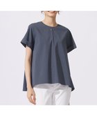 【自由区/JIYU-KU】の【カタログ掲載・セットアップ対応・接触冷感・UVケア・洗える】ファンクショナルクロス ブラウス インク|ID: prp329100004660588 ipo3291000000033908171