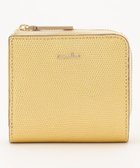 【エアリスト/airlist】の【コンパクト・上品】Lファスナー二つ折り財布 LUNA Metallic ルナメタリック メタリックイエロー|ID: prp329100004660593 ipo3291000000033727351