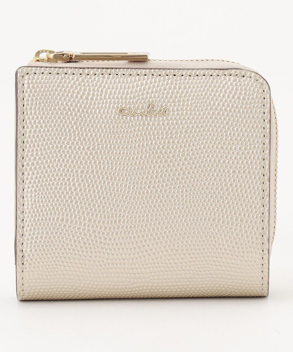 【エアリスト/airlist】の【コンパクト・上品】Lファスナー二つ折り財布 LUNA Metallic ルナメタリック インテリア・キッズ・メンズ・レディースファッション・服の通販 founy(ファニー) 　ファッション　Fashion　レディースファッション　Fashion for Women　ミニ財布・二つ折り財布　Wallets & Card Cases　アクセサリー　Fashion Accessories　コイン　Coin, Coin Design　コンパクト　Compact, Small Size　財布　Wallet, Purse　定番　Standard, Basic Item　ブローチ　Brooch, Pin Brooch　ポケット　Pocket, Pocket Detail　メタリック　Metallic, Shiny Finish　エレガント 上品　Elegant　シャンパンゴールド|ID: prp329100004660593 ipo3291000000033727354