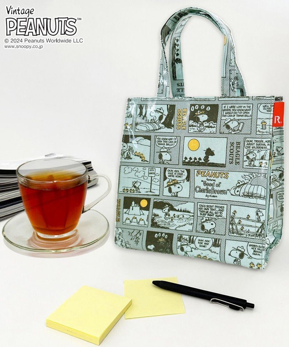 【ルートート/ROOTOTE】の8600【スヌーピー】IP.スクエア.ラミネート.ピーナッツ-9H インテリア・キッズ・メンズ・レディースファッション・服の通販 founy(ファニー) 　ファッション　Fashion　レディースファッション　Fashion for Women　バッグ　Bags　カメラ　Camera Accessories　軽量　Lightweight, Ultra Light　スクエア　Square, Square Shape　財布　Wallet, Purse　テーブル　Table, Dining Table　プリント　Print, Printed Pattern　ポケット　Pocket, Pocket Detail　ポーチ　Pouch, Small Case　マグネット　Magnet, Magnetic Closure　ランダム　Random, Irregular　新作・新入荷　New Arrivals / New In　01:ビーグル・スカウト|ID: prp329100004660594 ipo3291000000034254007