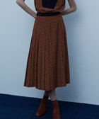 【ベイジ,/BEIGE,】のMONT THABOR / ロゴスカート Tan×Navy|ID: prp329100004660673 ipo3291000000034304988