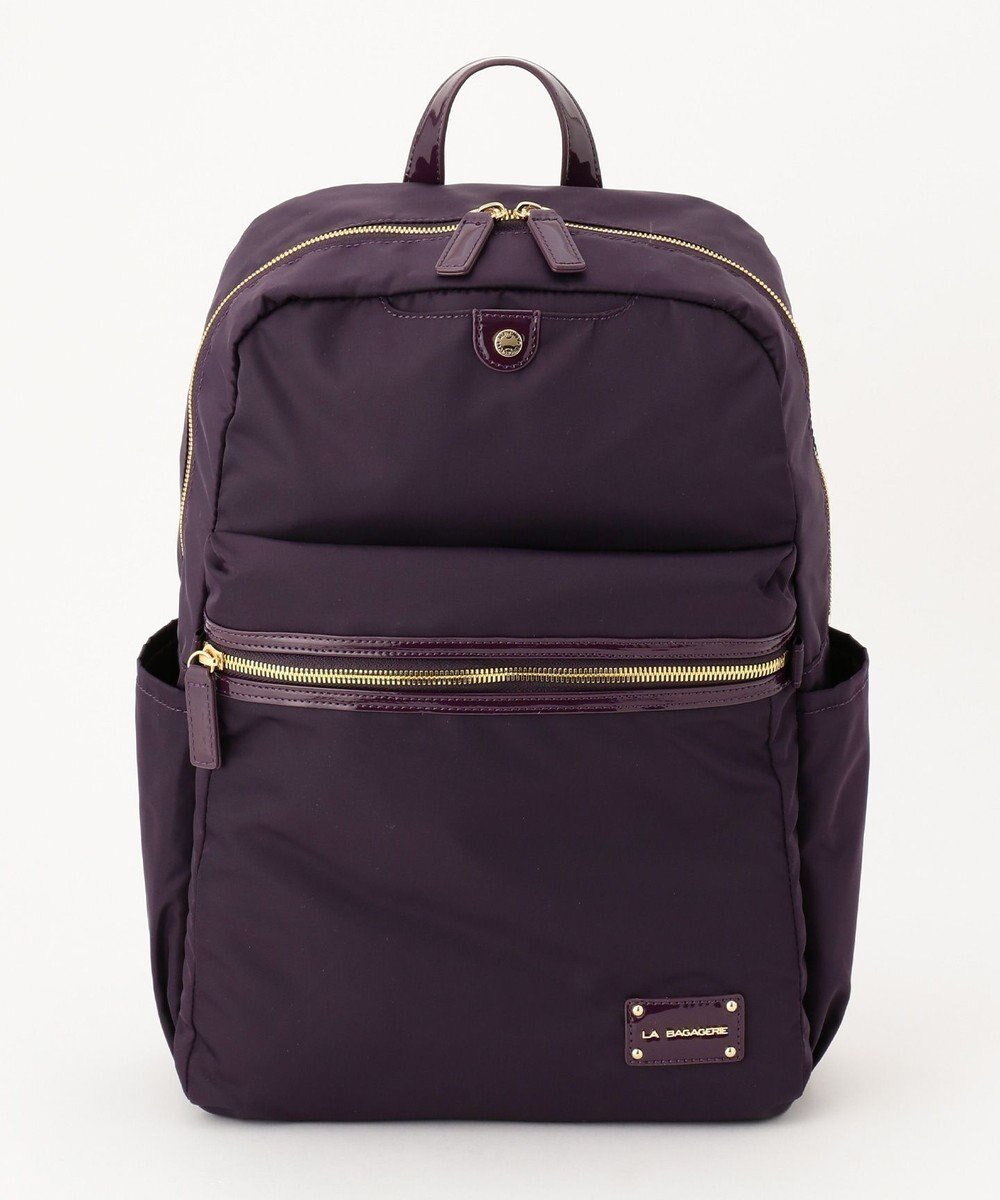 【ラ バガジェリー/LA BAGAGERIE】の【ドラマ衣装提供商品】ナイロンリュックサック インテリア・キッズ・メンズ・レディースファッション・服の通販 founy(ファニー) ファッション Fashion レディースファッション Fashion for Women バッグ Bags エナメル Patent Leather リュック Backpack, Rucksack エレガント 上品 Elegant パープル|ID: prp329100004660688 ipo3291000000034201419