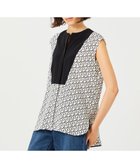 【ベイジ,/BEIGE,】のMONT THABOR / ロゴブラウス Ecru×Black|ID: prp329100004660690 ipo3291000000034304980