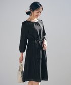 【エニィ スィス/any SiS】の【洗える】フェミニンプリーツ ワンピース ブラック|ID: prp329100004660700 ipo3291000000034282770