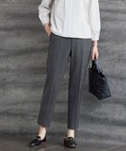 【ジェイ プレス/J.PRESS】の【洗える】T/Rアルガンシルク チェック テーパード パンツ ブラウン系3|ID: prp329100004660714 ipo3291000000033727787