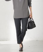 【ジェイ プレス/J.PRESS】の【洗える】T/Rアルガンシルク チェック テーパード パンツ ライトグレー系3|ID: prp329100004660714 ipo3291000000033727788