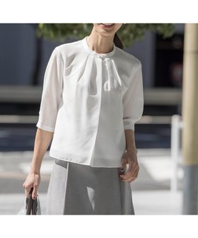 【ジェイ プレス/J.PRESS】のカラミストライプ カットソー 人気、トレンドファッション・服の通販 founy(ファニー) ファッション Fashion レディースファッション Fashion for Women トップス・カットソー Cut & Sew Tops シャツ・ブラウス・オフィスカジュアル Elegant Blouses & Button-Ups ロングTシャツ・Tシャツ Longline T-Shirts & Tees カットソー・ベーシックTシャツ Cut-and-Sewn Tops / Stretch Tees & Basics 春 Spring カットソー Cut and Sewn Top シアー Sheer, See-Through シャドー Shadow, Subtle Pattern ジャケット Jacket, Outerwear ストライプ Stripe, Striped Pattern トレンド Trend, Trending Now 定番 Standard, Basic Item パール Pearl, Pearl Accent フェミニン Feminine, Girly ボーダー Border, Stripe S/S・春夏 SS, Spring/Summer, Warm Season 夏 Summer エレガント 上品 Elegant |ID:prp329100004660717