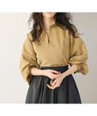 【ハッシュニュアンス/#Newans】の【撥水】ユニークフォルムチュニック キャメル|ID: prp329100004660723 ipo3291000000034366604