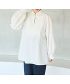 【ハッシュニュアンス/#Newans】の【撥水】ユニークフォルムチュニック ホワイト|ID: prp329100004660723 ipo3291000000034366607