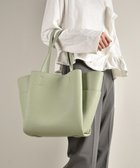 【ラ バガジェリー/LA BAGAGERIE】の【MONICA】収納いっぱいA4トート ライトグリーン|ID: prp329100004660725 ipo3291000000035727849