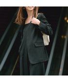 【アンフィーロ 自由区/UNFILO】のTENNEN TOUCH ノーカラージャケット ブラック|ID: prp329100004660727 ipo3291000000035671466