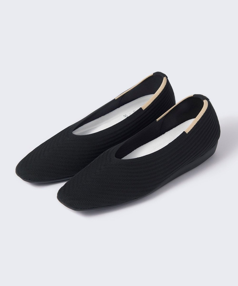 【ステッピ/steppi】の“撥水&洗えるニットシューズ” スクエア パンプス インテリア・キッズ・メンズ・レディースファッション・服の通販 founy(ファニー) ファッション Fashion レディースファッション Fashion for Women 洗える Machine Washable クッション Cushion, Throw Pillow 軽量 Lightweight, Ultra Light シューズ Shoes, Footwear スクエア Square, Square Shape センター Center, Center Line バランス Balance, Style Balance ランニング Running, Running Wear, Activewear, Jogging ブラック|ID: prp329100004660730 ipo3291000000034348086