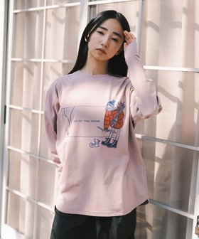 【シェアパーク/SHARE PARK】の【LADIES】吸水速乾 フロントプリントTシャツ 人気、トレンドファッション・服の通販 founy(ファニー) ファッション Fashion レディースファッション Fashion for Women トップス・カットソー Cut & Sew Tops シャツ・ブラウス・オフィスカジュアル Elegant Blouses & Button-Ups ロングTシャツ・Tシャツ Longline T-Shirts & Tees カットソー・ベーシックTシャツ Cut-and-Sewn Tops / Stretch Tees & Basics カットソー Cut and Sewn Top フロント Front, Front Design プリント Print, Printed Pattern 吸水 Absorbent, Quick-Dry A/W・秋冬 Autumn/Winter |ID:prp329100004660746