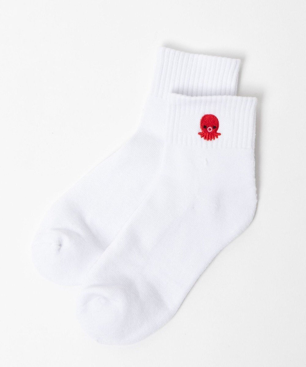 【ウィゴー/WEGO】のアニマル刺繍ワンポイントソックス インテリア・キッズ・メンズ・レディースファッション・服の通販 founy(ファニー) 　ファッション　Fashion　レディースファッション　Fashion for Women　ソックス&靴下　Socks & Hosiery　レッグウェア・ストッキング　Legwear & Hosiery　アニマル　Animal Print　ソックス　Socks, Hosiery　フィット　Fit, Slim Fit　ワンポイント　One Point, Statement Accent　柄4|ID: prp329100004660775 ipo3291000000034745623