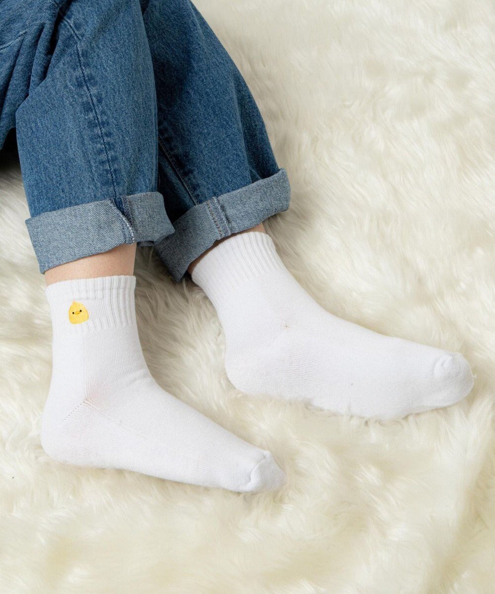 【ウィゴー/WEGO】のアニマル刺繍ワンポイントソックス インテリア・キッズ・メンズ・レディースファッション・服の通販 founy(ファニー) 　ファッション　Fashion　レディースファッション　Fashion for Women　ソックス&靴下　Socks & Hosiery　レッグウェア・ストッキング　Legwear & Hosiery　アニマル　Animal Print　ソックス　Socks, Hosiery　フィット　Fit, Slim Fit　ワンポイント　One Point, Statement Accent　柄7|ID: prp329100004660775 ipo3291000000034745626