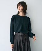【イェッカ ヴェッカ/YECCA VECCA】のリブMIXジョーゼットブラウス Black|ID: prp329100004660806 ipo3291000000033728161