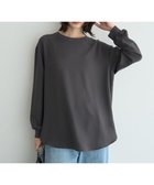 【イェッカ ヴェッカ/YECCA VECCA】のリブMIXジョーゼットブラウス 人気、トレンドファッション・服の通販 founy(ファニー) ファッション Fashion レディースファッション Fashion for Women トップス・カットソー Cut & Sew Tops シャツ・ブラウス・オフィスカジュアル Elegant Blouses & Button-Ups インナー Innerwear ジャケット Jacket, Outerwear ジョーゼット Georgette, Semi-Sheer Fabric ポケット Pocket, Pocket Detail A/W・秋冬 Autumn/Winter thumbnail Charcoal Gray|ID: prp329100004660806 ipo3291000000034818640