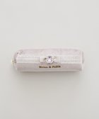 【メゾンドフルール/Maison de FLEUR】のベロアレースロングポーチ Grayish Pink|ID: prp329100004660808 ipo3291000000033728167