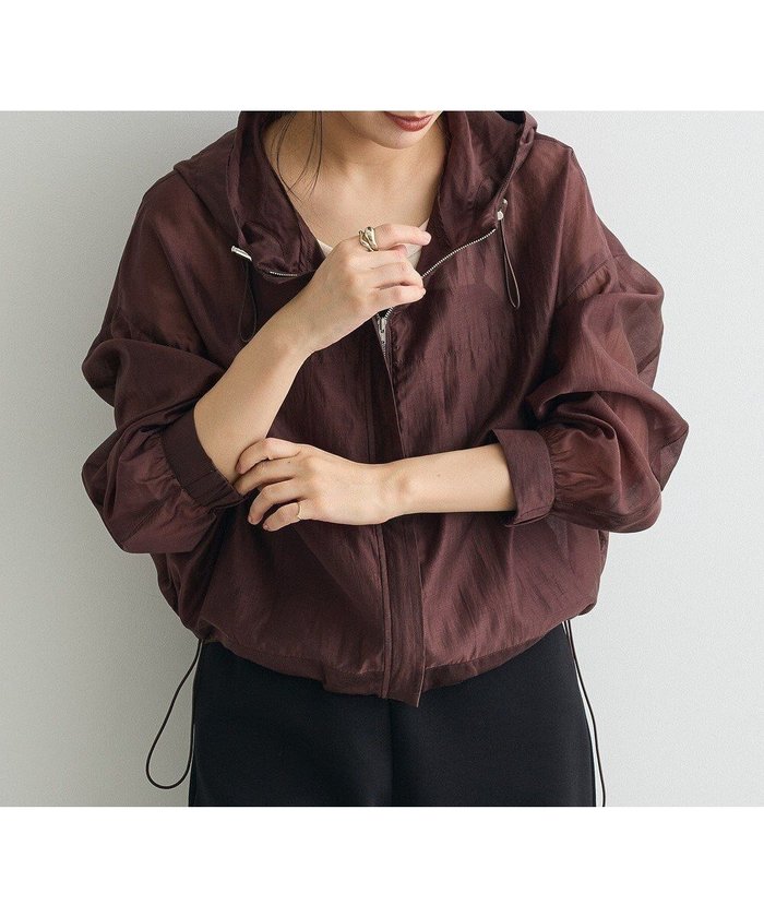【クラフトスタンダードブティック/CRAFT STANDARD BOUTIQUE】のシアーブルゾン インテリア・キッズ・メンズ・レディースファッション・服の通販 founy(ファニー) https://founy.com/ ファッション Fashion レディースファッション Fashion for Women アウター Coat / Outerwear Collection レディースジャケット・軽アウター Jackets ブルゾンジャケット・スポーティアウター Blouson Jackets インナー Innerwear キャミソール Camisole, Spaghetti Strap Top ギャザー Gathered, Ruffled シアー Sheer, See-Through ジャケット Jacket, Outerwear タンク Tank Top, Sleeveless Top デニム Denim, Jeans Material トレンド Trend, Trending Now ドローコード Drawcord, Drawstring Cord ブルゾン Blouson, Bomber Jacket ポケット Pocket, Pocket Detail ワイド Wide, Wide Fit A/W・秋冬 Autumn/Winter 新作・新入荷 New Arrivals / New In おすすめ Recommended / Our Picks |ID: prp329100004660816 ipo3291000000033728190