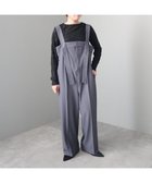【クラフトスタンダードブティック/CRAFT STANDARD BOUTIQUE】のワイドサロペットパンツ Charcoal Gray|ID: prp329100004660817 ipo3291000000033728193
