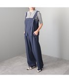 【クラフトスタンダードブティック/CRAFT STANDARD BOUTIQUE】のワイドサロペットパンツ Dark Navy|ID: prp329100004660817 ipo3291000000033728194