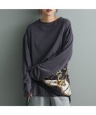 【クラフトスタンダードブティック/CRAFT STANDARD BOUTIQUE】のオーバーサイズロンTee Charcoal Gray|ID: prp329100004660818 ipo3291000000033728198