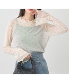 【アースミュージックアンドエコロジー/earth music&ecology】のフロッキードットメロープルオーバー Light Beige|ID: prp329100004660846 ipo3291000000033728301