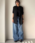 【ウォードブルー/WOADBLUE】のDADA ダダ / LT BLUE ワイドデニムパンツ LIGHT BLUE|ID: prp329100004660897 ipo3291000000033832831