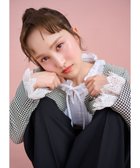【トッカ/TOCCA】の【百田夏菜子さん着用】【消臭】FRILL SYMPHONY ブラウス 人気、トレンドファッション・服の通販 founy(ファニー) ファッション Fashion レディースファッション Fashion for Women トップス・カットソー Cut & Sew Tops シャツ・ブラウス・オフィスカジュアル Elegant Blouses & Button-Ups 2025年 2025 2025-2026秋冬・A/W Autumn/Winter 2025–26 AW25–26 冬 Winter / This Winter ジャケット Jacket, Outerwear ストレッチ Stretch, Stretchy Fabric フリル Frill, Ruffle ミックス Mix, Mixed Style レース Lace, Lace Fabric ロマンティック Romantic, Feminine Style 夏 Summer S/S・春夏 SS, Spring/Summer, Warm Season A/W・秋冬 Autumn/Winter thumbnail ホワイト系|ID: prp329100004660928 ipo3291000000034181073