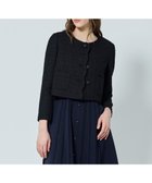 【トッカ/TOCCA】の【消臭】BABY SCALLOP ツイードジャケット 人気、トレンドファッション・服の通販 founy(ファニー) ファッション Fashion レディースファッション Fashion for Women アウター Coat / Outerwear Collection レディースジャケット・軽アウター Jackets ノーカラージャケット / シンプル上品コーデ Collarless Jackets クラシカル Classical, Vintage-Inspired コンパクト Compact, Small Size ショート Short, Short Length ジャケット Jacket, Outerwear スカラップ Scallop, Scalloped Edge ツイード Twill, Twill Weave バランス Balance, Style Balance フェミニン Feminine, Girly ミックス Mix, Mixed Style 無地 Plain, Solid Color A/W・秋冬 Autumn/Winter 冬 Winter / This Winter おすすめ Recommended / Our Picks エレガント 上品 Elegant 2025年 2025 2025-2026秋冬・A/W Autumn/Winter 2025–26 AW25–26 thumbnail ブラック系|ID: prp329100004660929 ipo3291000000034769328