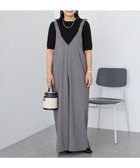 【アメリカンホリック/AMERICAN HOLIC】のイージーケアVネックオールインワン 人気、トレンドファッション・服の通販 founy(ファニー) ファッション Fashion レディースファッション Fashion for Women トップス・カットソー Cut & Sew Tops Vネックトップス V-Neck Tops / V-Cut Neckline Shirts ワンピース Dresses オールインワン・ワンピース Dresses and Jumpsuits サロペット&オールインワン Dungarees & Jumpsuit Styles アメリカン American Style スタイリッシュ Stylish, Fashionable ポケット Pocket, Pocket Detail ワイド Wide, Wide Fit 新作・新入荷 New Arrivals / New In thumbnail Gray Mixture|ID: prp329100004660932 ipo3291000000033728560