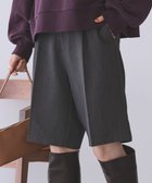 【アメリカンホリック/AMERICAN HOLIC】のイージーケアタックハーフパンツ Gray Mixture|ID: prp329100004660936 ipo3291000000033728581