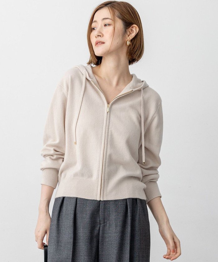 【23区/NIJYUSANKU】の【洗える】ピュアカシミヤ ジップアップ ニット パーカー インテリア・キッズ・メンズ・レディースファッション・服の通販 founy(ファニー) https://founy.com/ ファッション Fashion レディースファッション Fashion for Women トップス・カットソー Cut & Sew Tops ニット Knit Tops & Sweaters レディースパーカー・カジュアルフーディー Casual Hoodies & Sweatshirts イエロー Yellow エレガント 上品 Elegant オレンジ Orange 洗える Machine Washable ジップアップ Zip-Up, Full Zip スラックス Slacks, Dress Pants デニム Denim, Jeans Material パーカー Hoodie, Parka リラックス Relax, Relaxed Fit A/W・秋冬 Autumn/Winter 冬 Winter / This Winter 新作・新入荷 New Arrivals / New In 2025年 2025 2025-2026秋冬・A/W Autumn/Winter 2025–26 AW25–26 |ID: prp329100004661007 ipo3291000000033728990