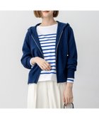 【23区/NIJYUSANKU】の【洗える】ピュアカシミヤ ジップアップ ニット パーカー ブルー系|ID: prp329100004661007 ipo3291000000033729005