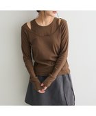 【クラフトスタンダードブティック/CRAFT STANDARD BOUTIQUE】の2点セット/タンクトップ&ロンT Mocha|ID: prp329100004661012 ipo3291000000033729041